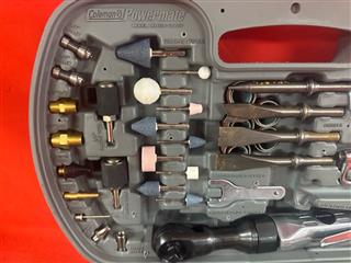 Coleman Powermate 58pc Air Compressor Tool Set #024-0155SP